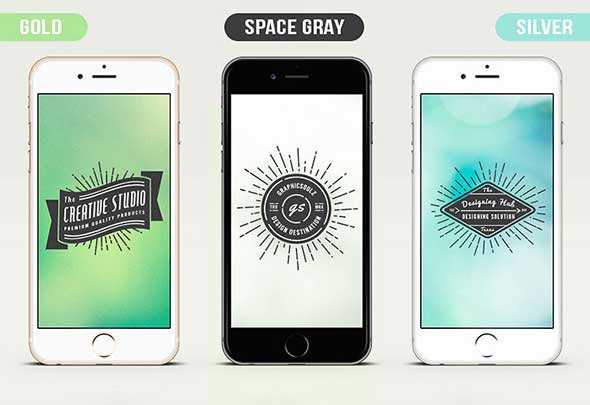 Freebie 3 iPhone 6 PSD Mockup