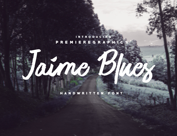 Jaime Blues Free Font