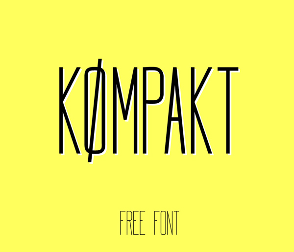 Koempakt Free Font