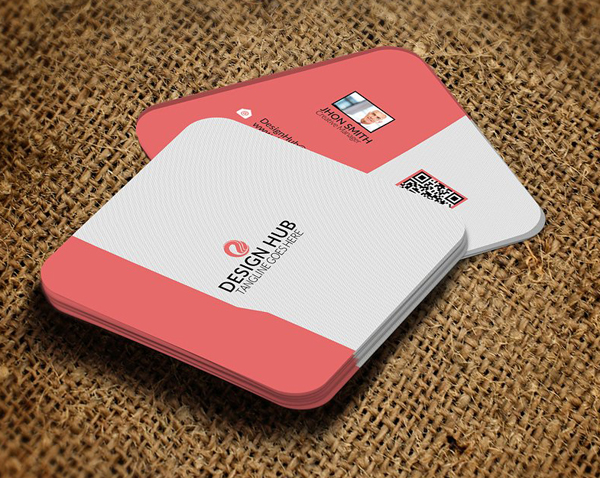 Mini Social Business Card Template