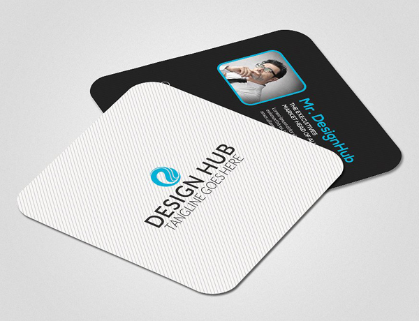 Mini Social Business Card Template