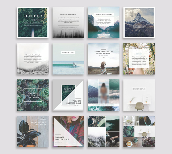 Juniper Social Media Pack Templates