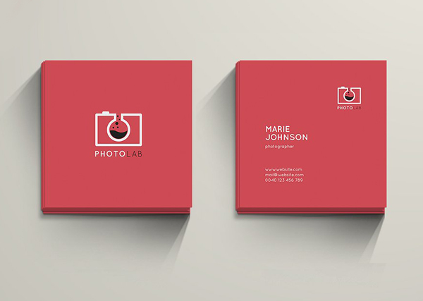 Creative Mini PhotoLab Business Card