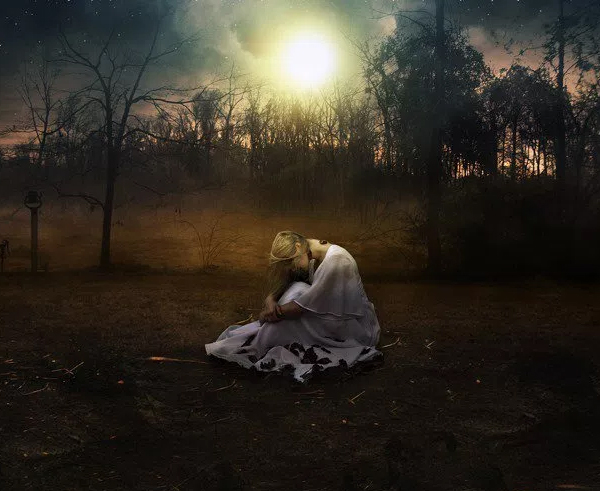 Create a Fantasy Moonlight Emotional Manipulation In Photoshop