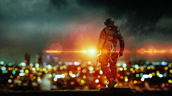 Create a Battlefield Game Inspired Artwork in Photoshop