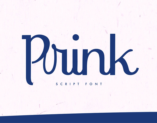 Prink Script Free Font