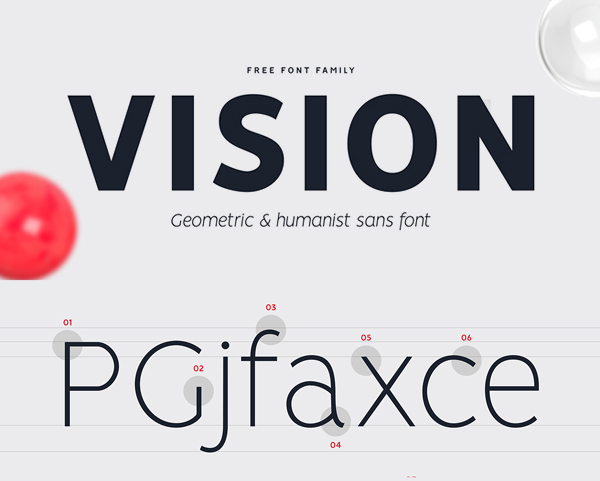 VISION Free Font