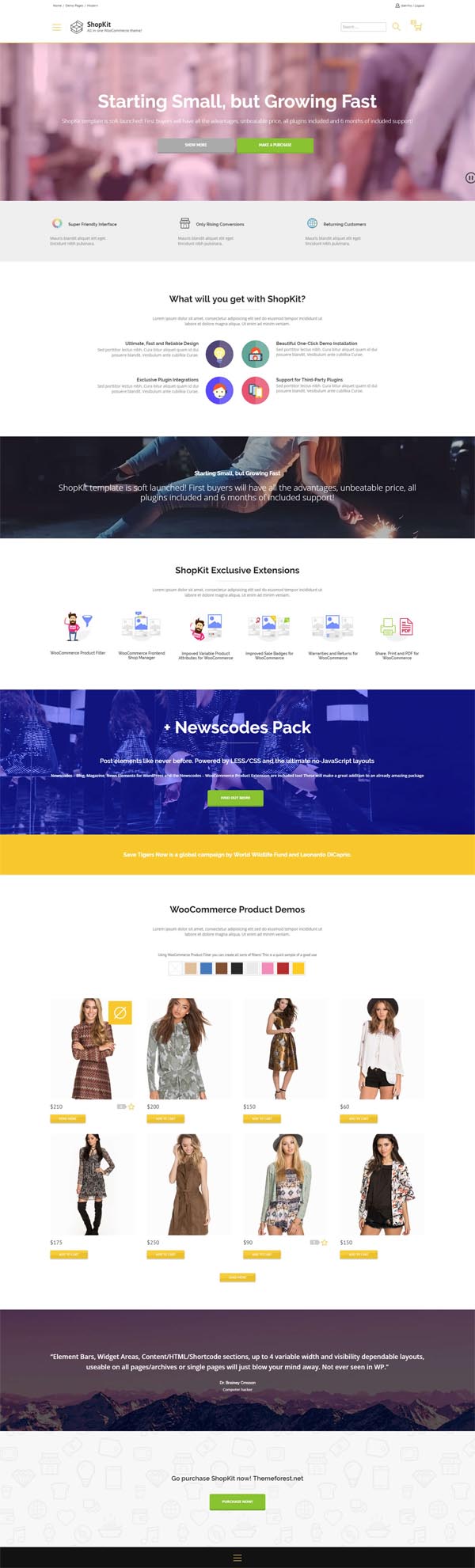 ShopKit – The WooCommerce Theme