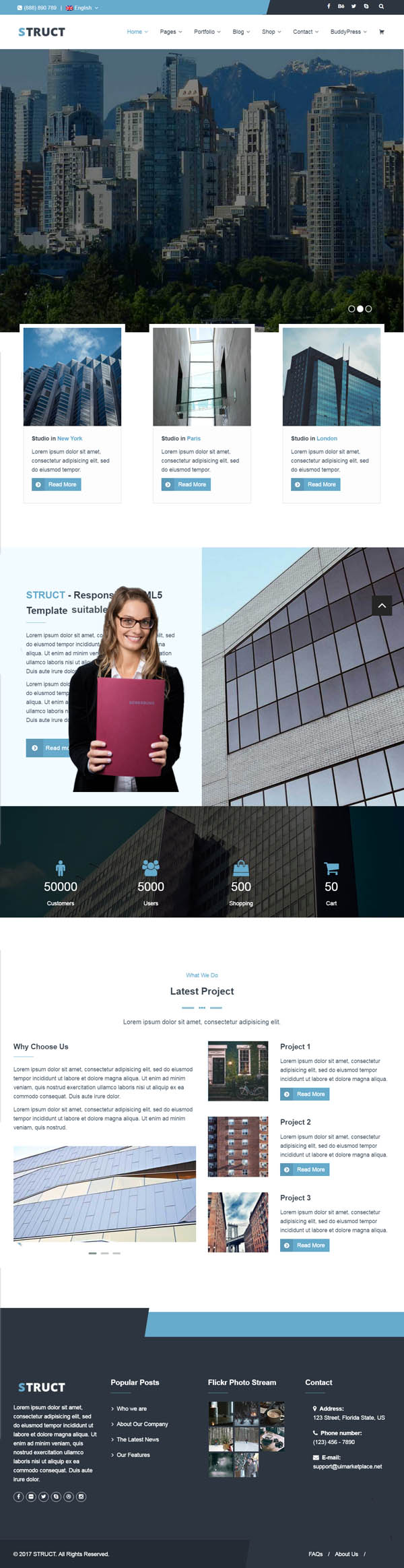 Struct – Responsive WordPress Theme