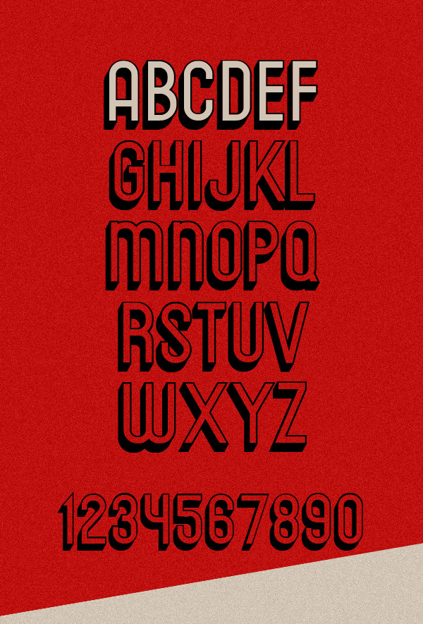 Messages Free Font Letters