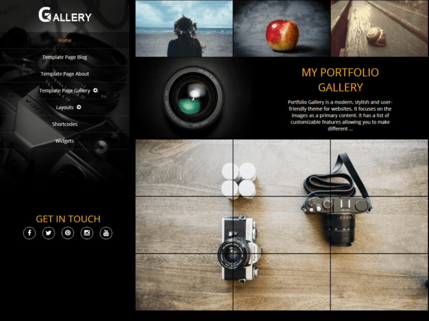 portfolio-gallery-theme