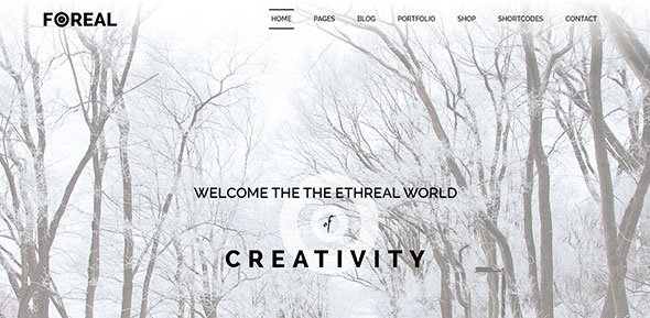 Foreal Multipurpose theme portfolio