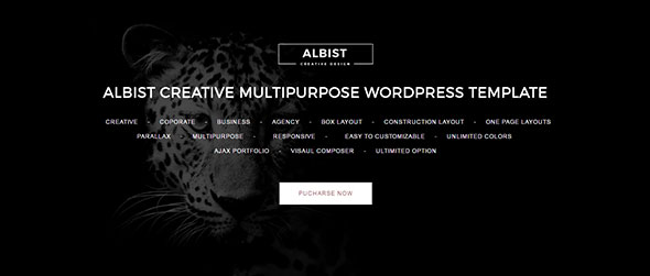 ALBIST WordPress Template Preview