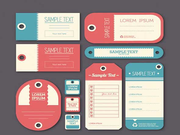 7 Vintage Label Mockup