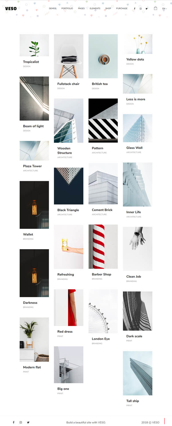 Veso - Multipurpose Portfolio Theme
