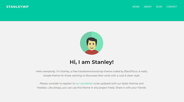 StanleyWP responsive theme wp