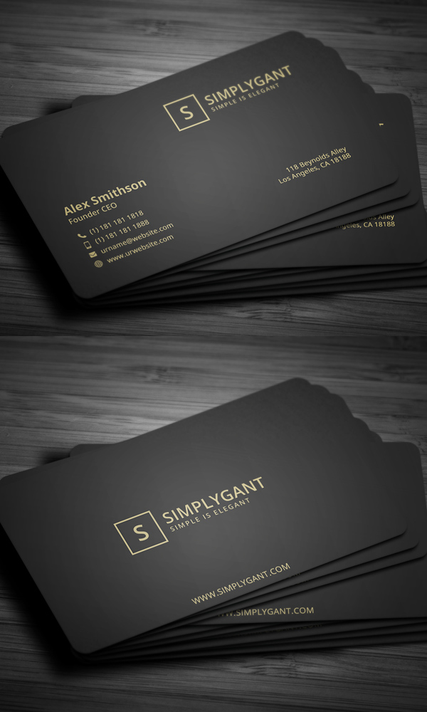 80+ Best of 2017 Business Card Designs