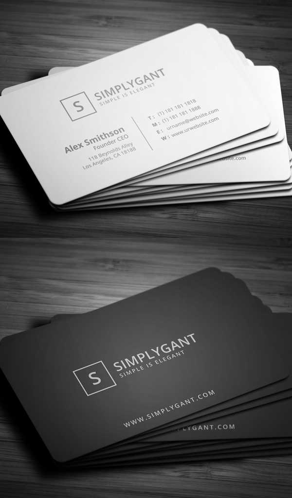 80+ Best of 2017 Business Card Designs