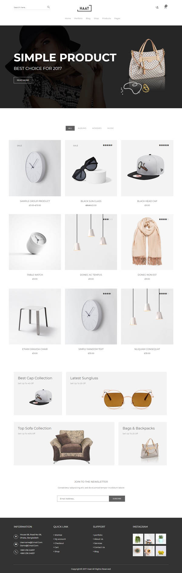 Haat - Minimalist WooCommerce WordPress Theme