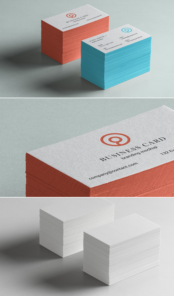 Free Psd Business Card Brand Mockup