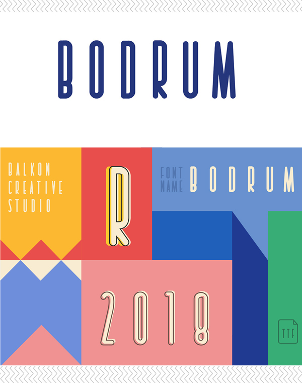 Bodrum Free Font