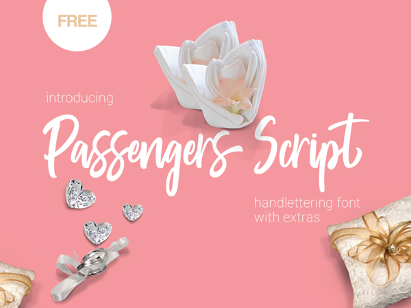 Passengers Script Free Font