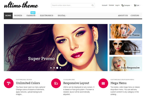 Ultimo - Responsive Magento Theme Ecommerce Template for Your Online Store