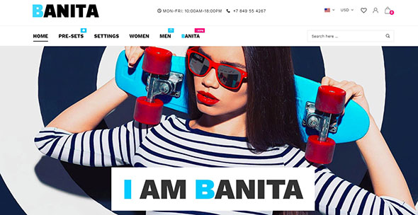 Banita Ecommerce Web Template