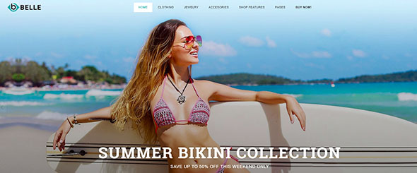 Belle - Clothing and Fashion Shopify Theme