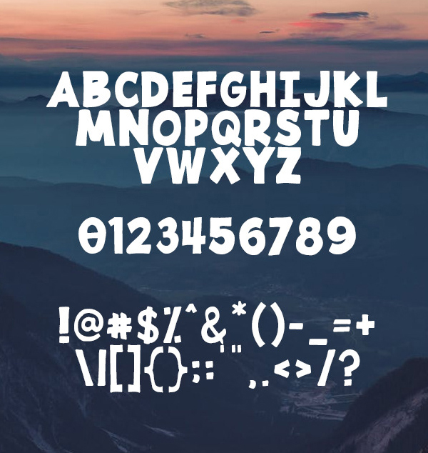 Sayfull Font Letters