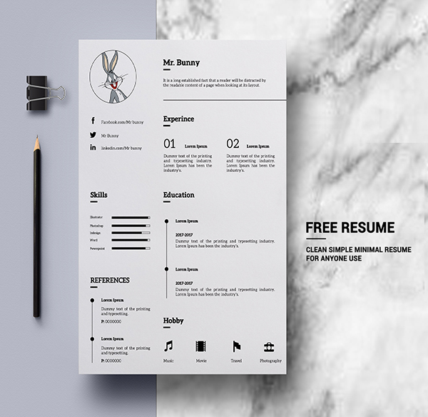 25 Fresh Free Professional Resume Templates - 21