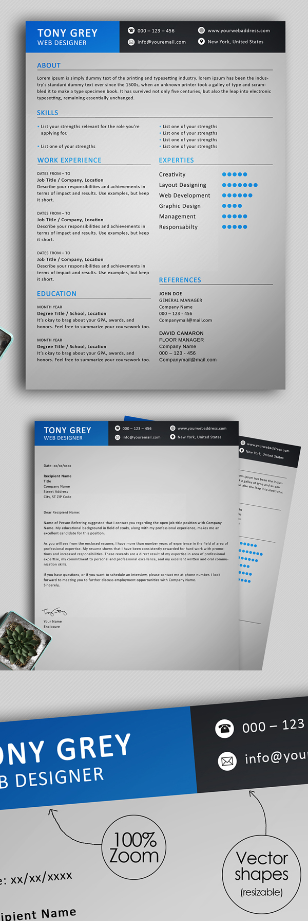 25 Fresh Free Professional Resume Templates - 22