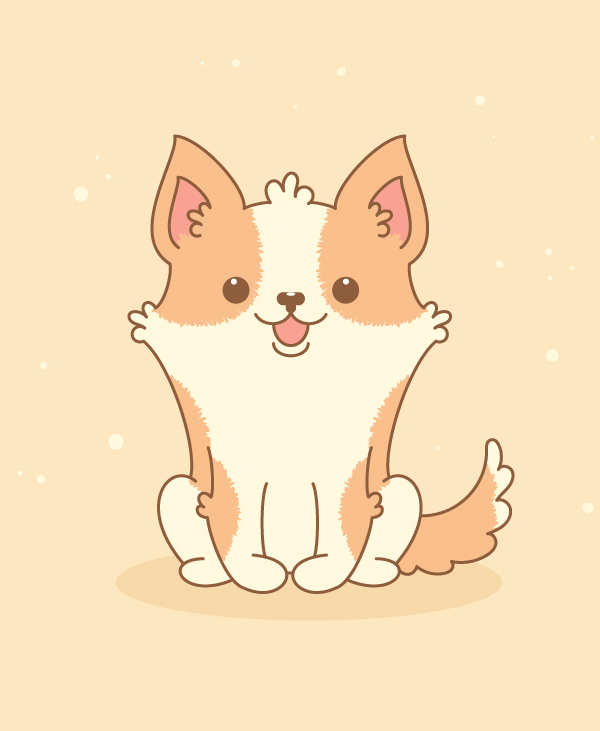 How to Create a Cute Welsh Corgi in Adobe Illustrator