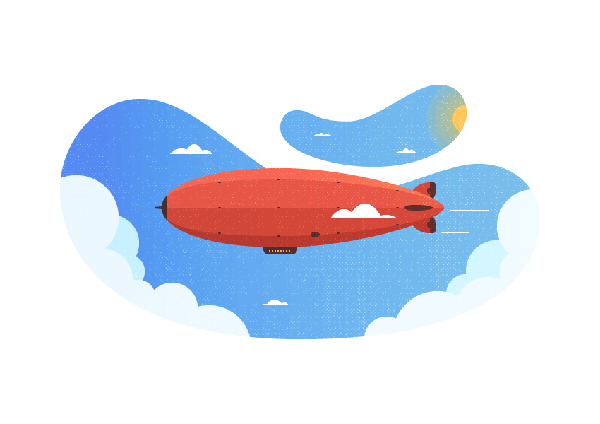 How to Create a Zeppelin Illustration in Adobe Illustrator