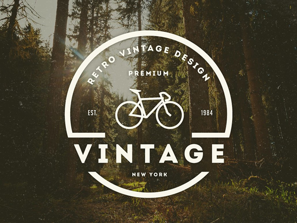 Vintage Logo / Retro Badge by Design District