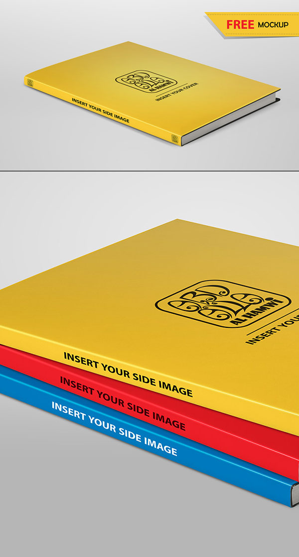 Realistic Free Book Mockup