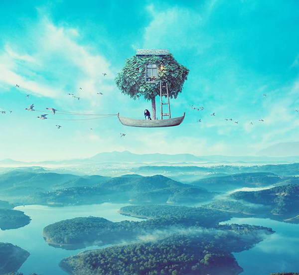 How to Create a Surreal Boat Photo Manipulation With Adobe Photoshop