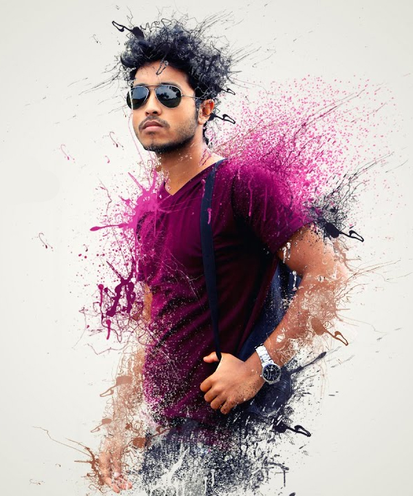 How to Create Splatter / Dispersion Photo Manipulation in Photoshop Tutorial