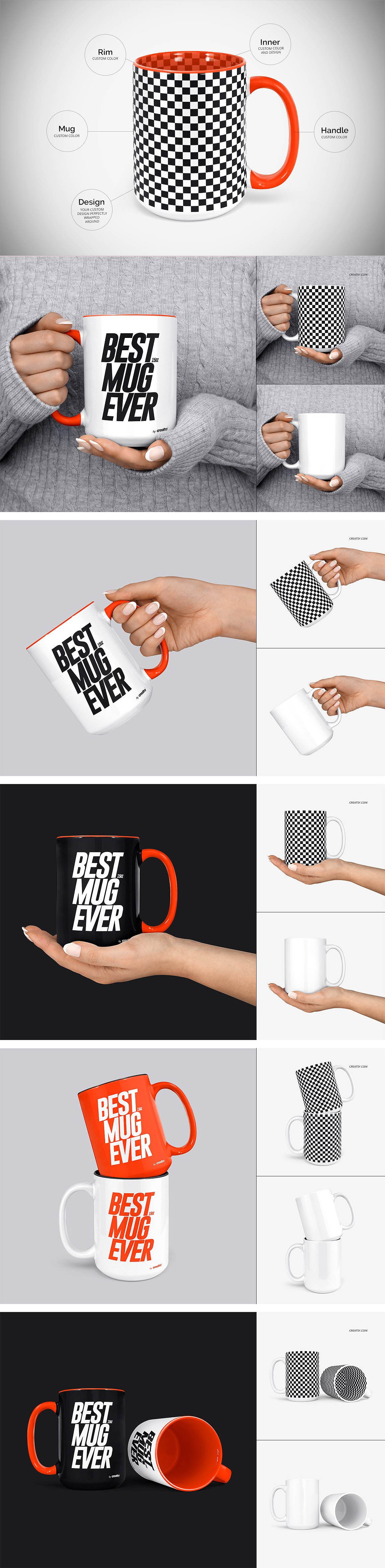 Mug Mockup Set