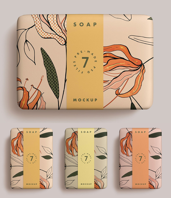 Soap Bar Mockup