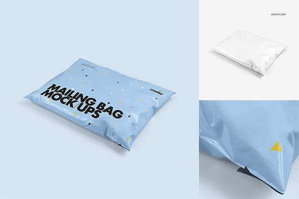 Mailing Bag Mockup Set