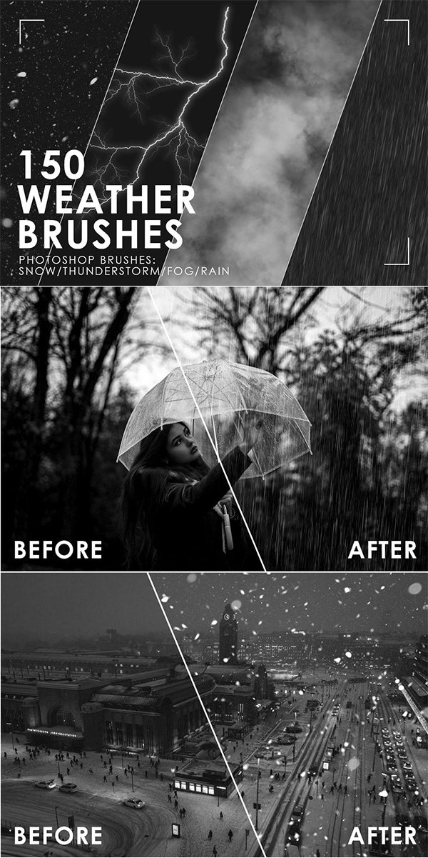 Weather Photoshop Brushes