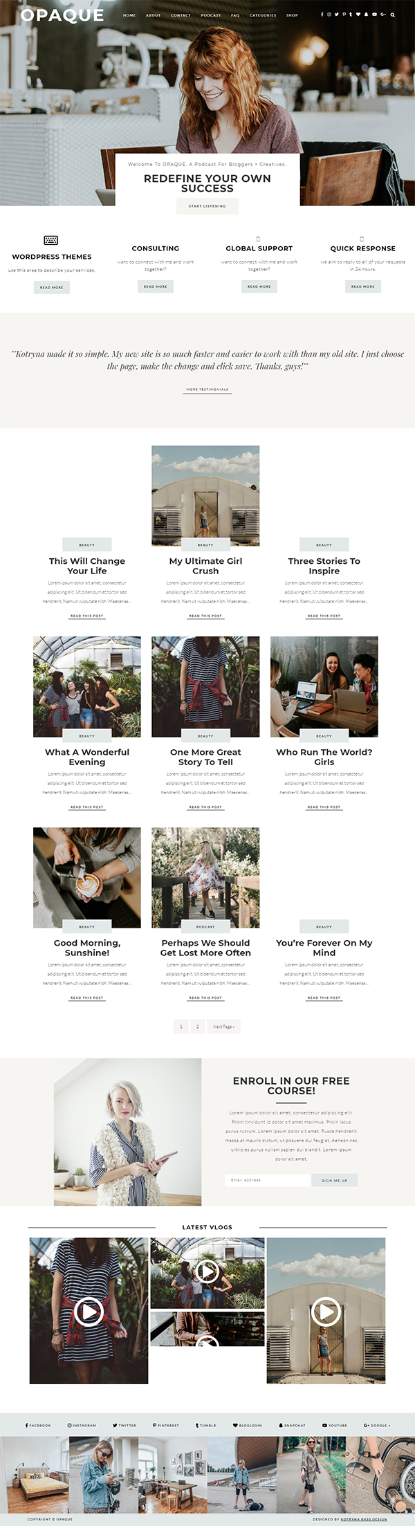 WordPress Theme 