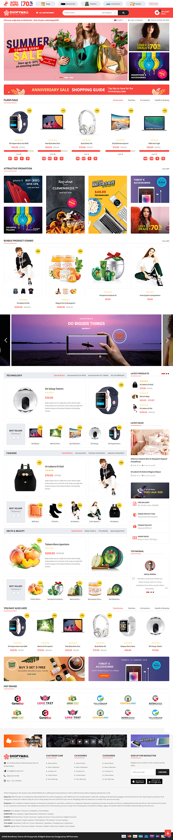 ShopyMall - MarketPlace WP Theme