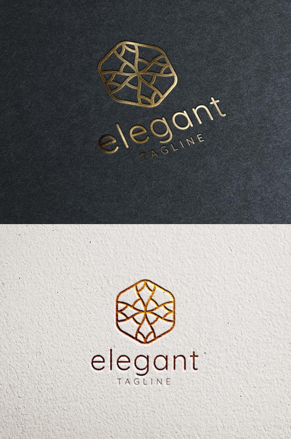 Elegant Logo PSD - 6