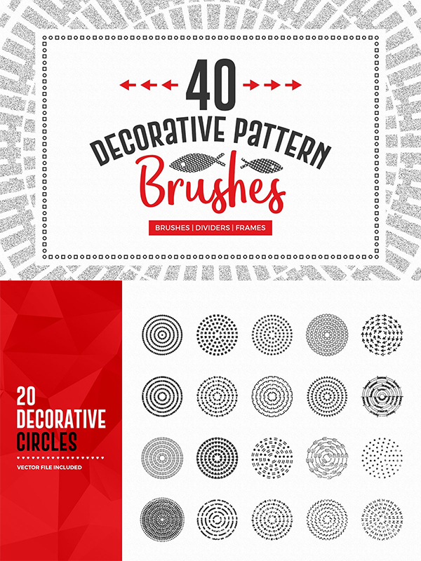 Decorative Pattern Brushes