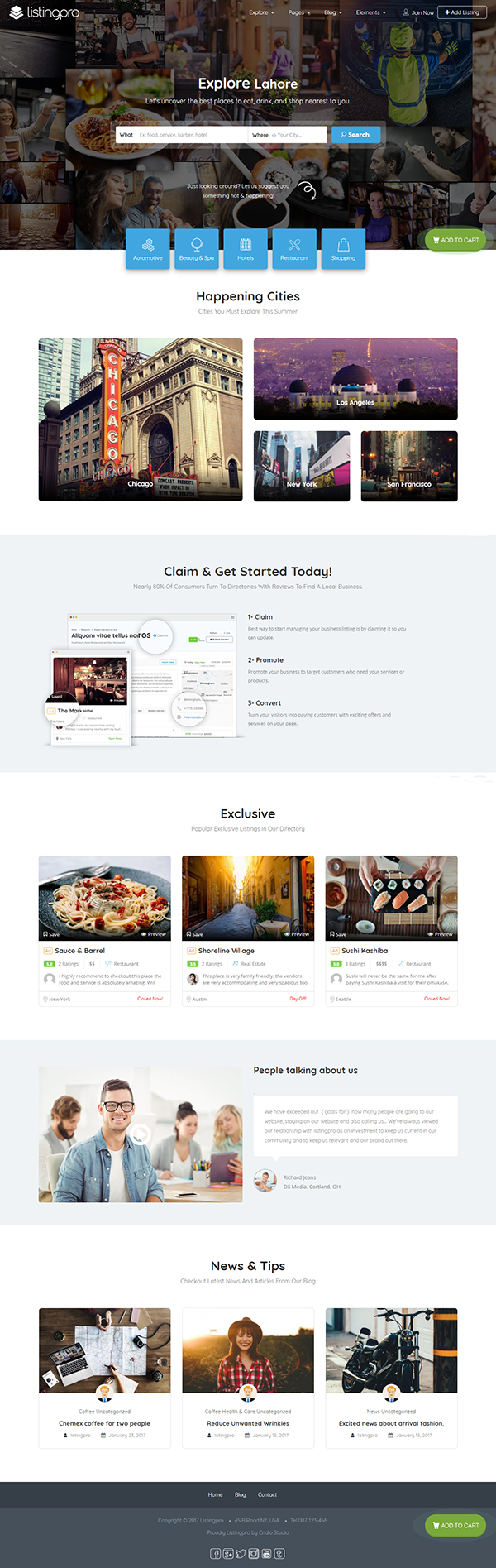 ListingPro - WordPress Directory Theme