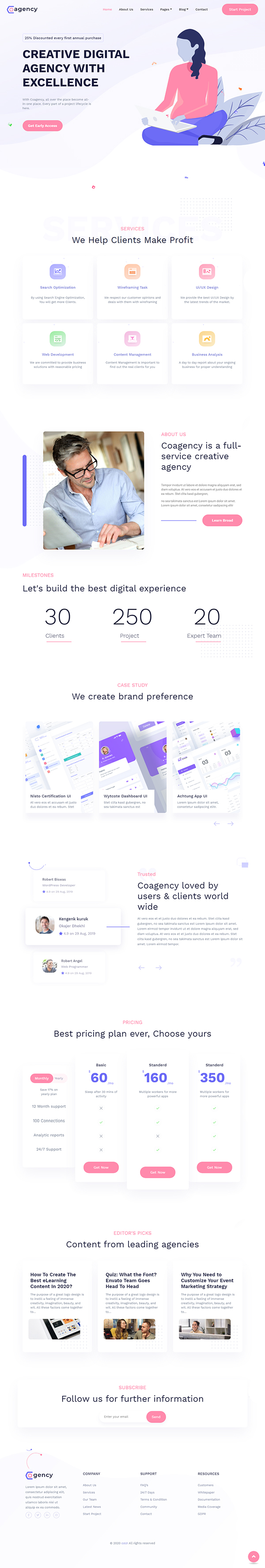 Cogency - Digital Agency Multipurpose WordPress Theme