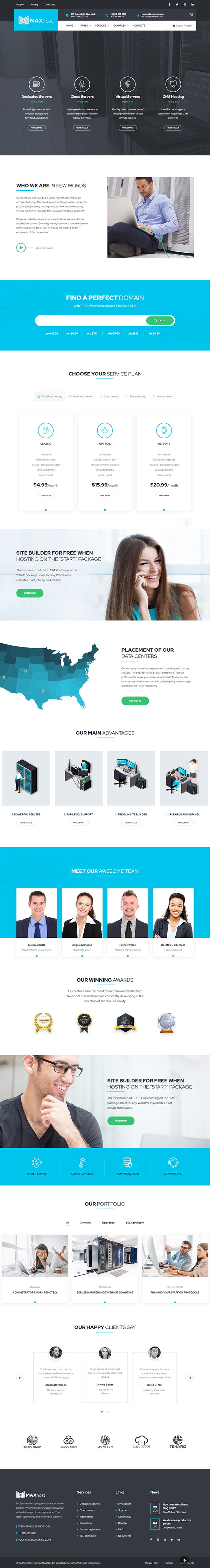 MaxWeb - Hosting & SEO Agency WordPress Theme