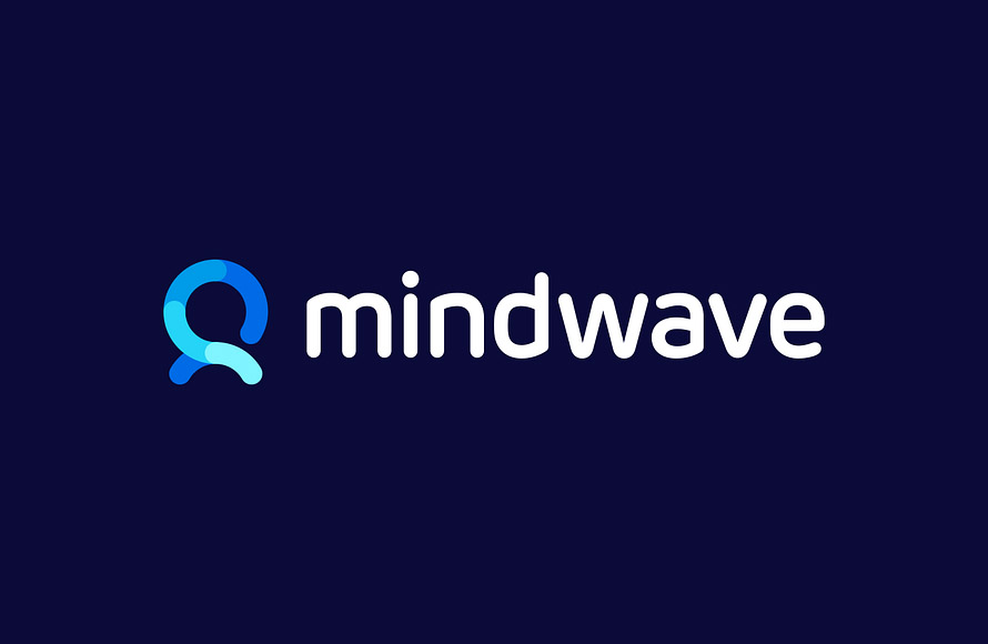 Mindwave Abstract Logo Design By Dalius Stuoka